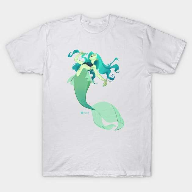 Mermaid T-Shirt by cseguritanart